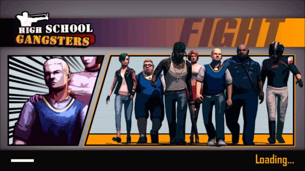 เกมมือถือแนว Open World-High School Gangster