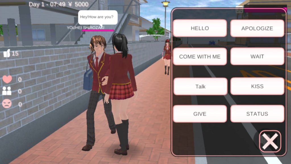 เกม My School Simulator  ใช้ชีวิตตามไลฟ์สไตล์เด็กนักเรียนญี่ปุ่น