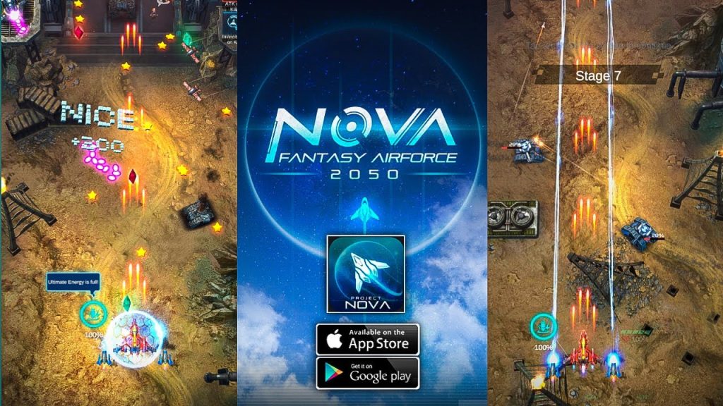 Nova Fantasy Airforce 2050 เกม Play Station